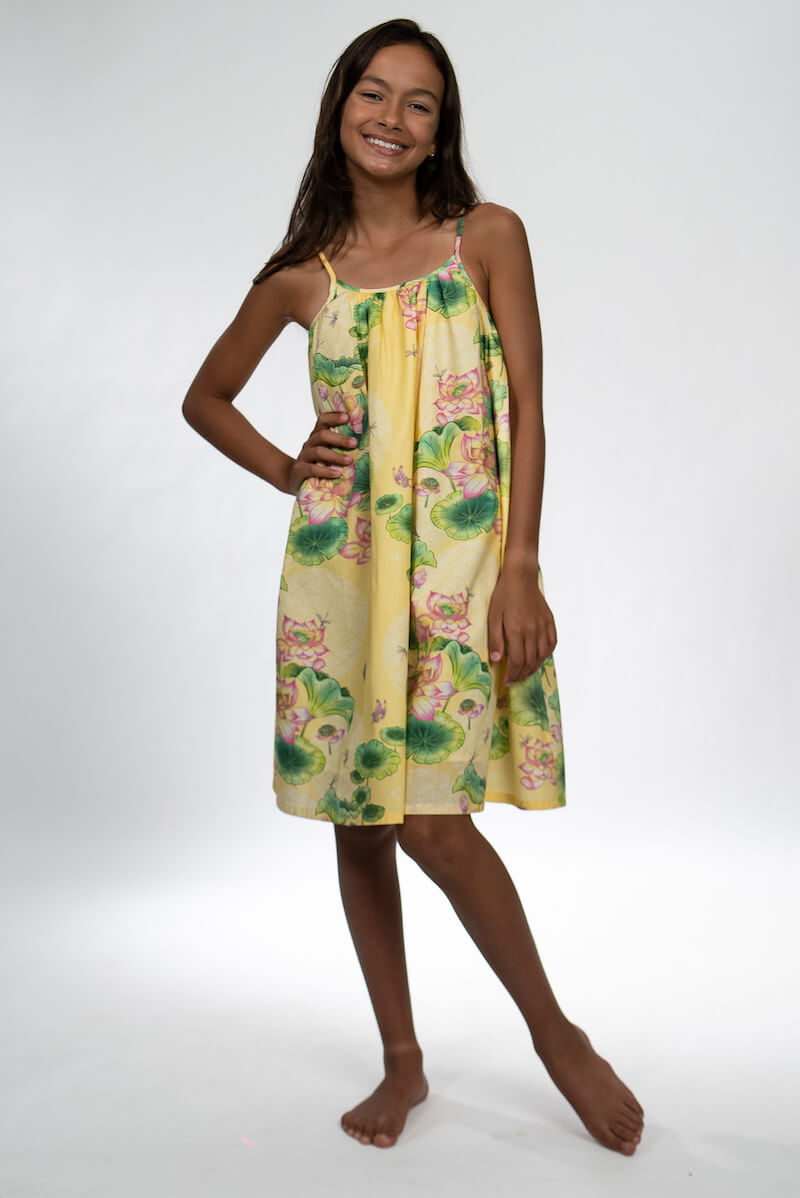 Kids Lotus Dress - Image 3