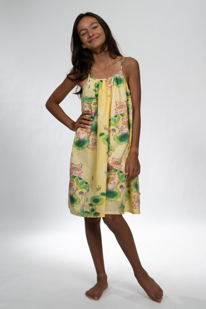 Kids Lotus Dress - Image 4