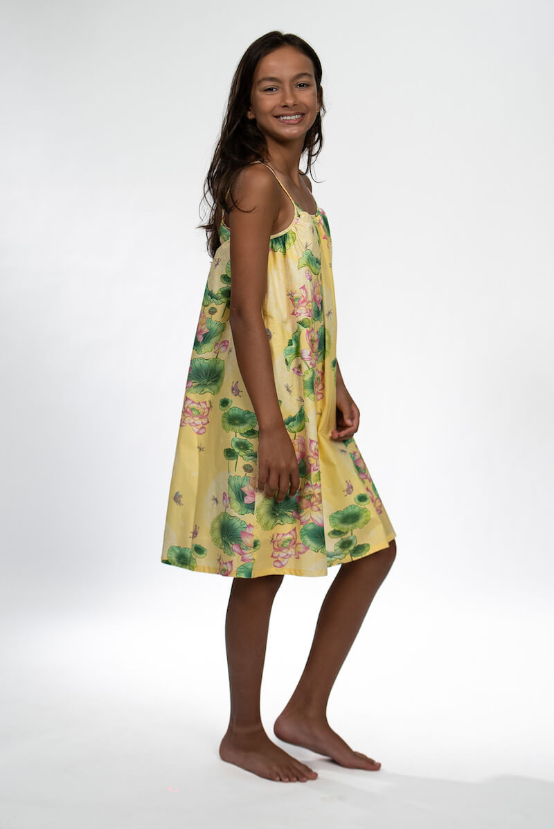 Kids Lotus Dress - Image 5