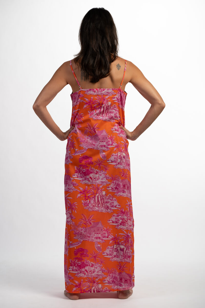 Toile Long Dress - Image 10
