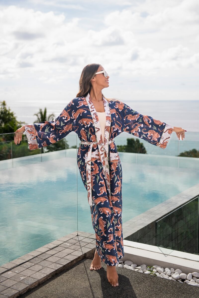 Lanna Tiger Robe