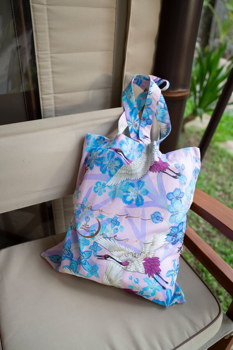 Sarus Crane Tote Bag - Image 2