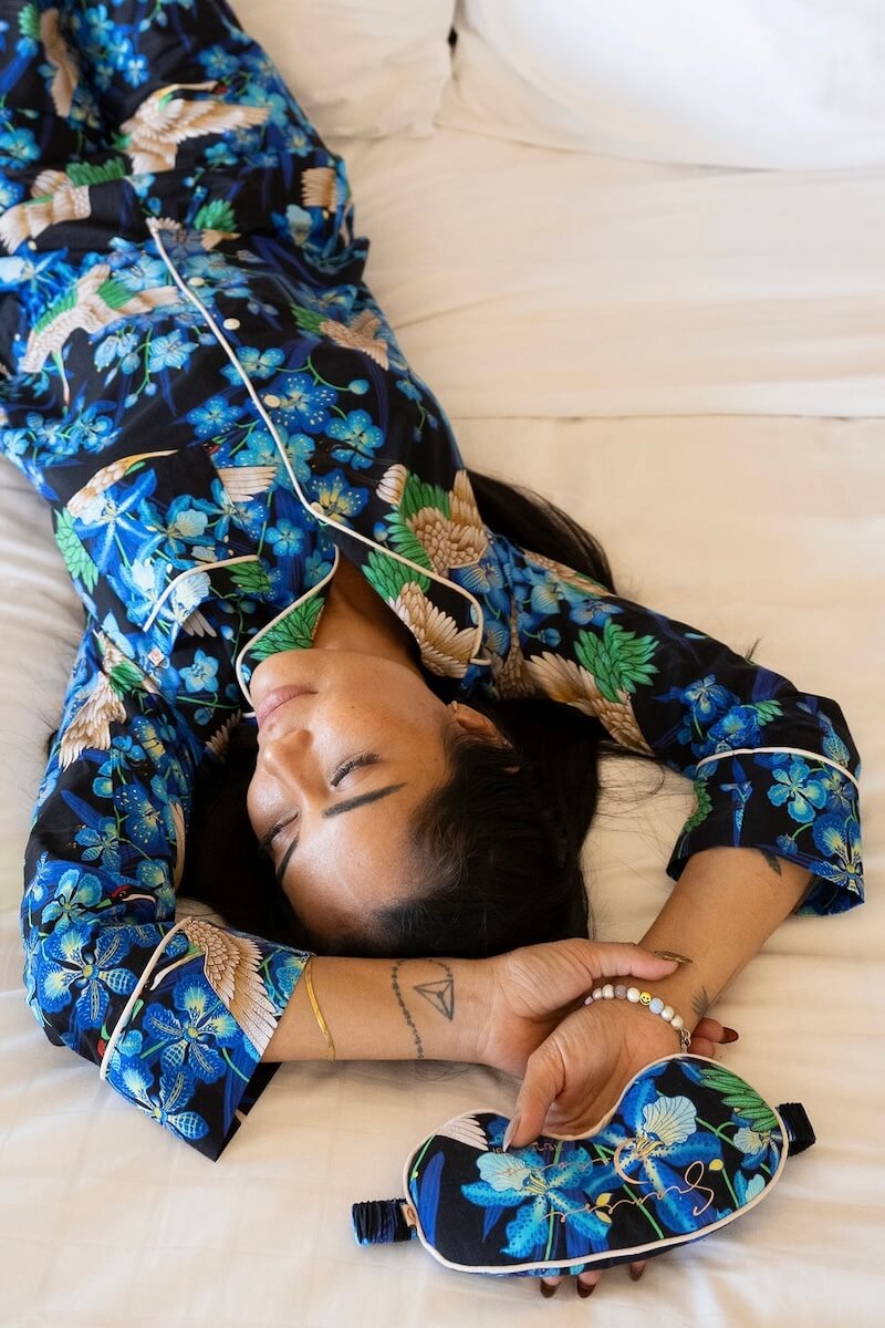 Sarus Crane Sleep Mask - Image 3