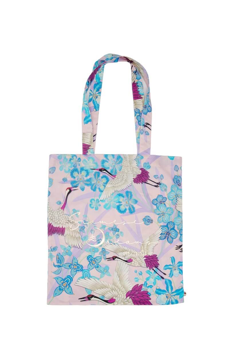 Sarus Crane Tote Bag - Image 4