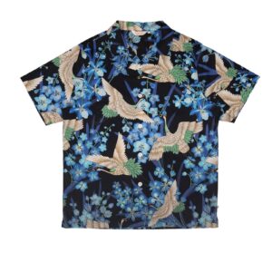 Sarus Crane Men’s Short Sleeve Shirt
