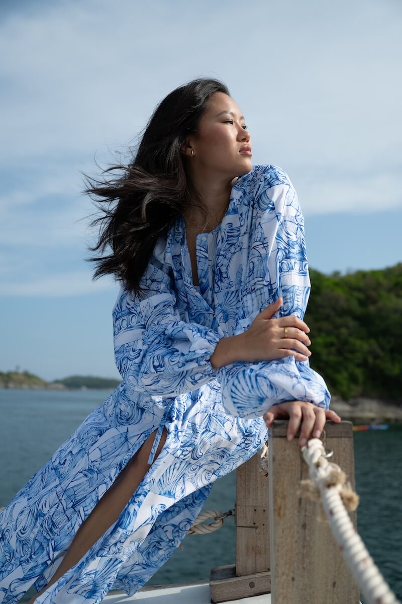 Explorer Abaya Maxi Dress - Image 5