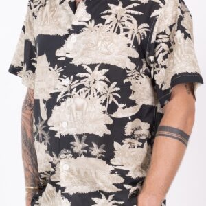 Mens Toile Short Sleeve Shirt